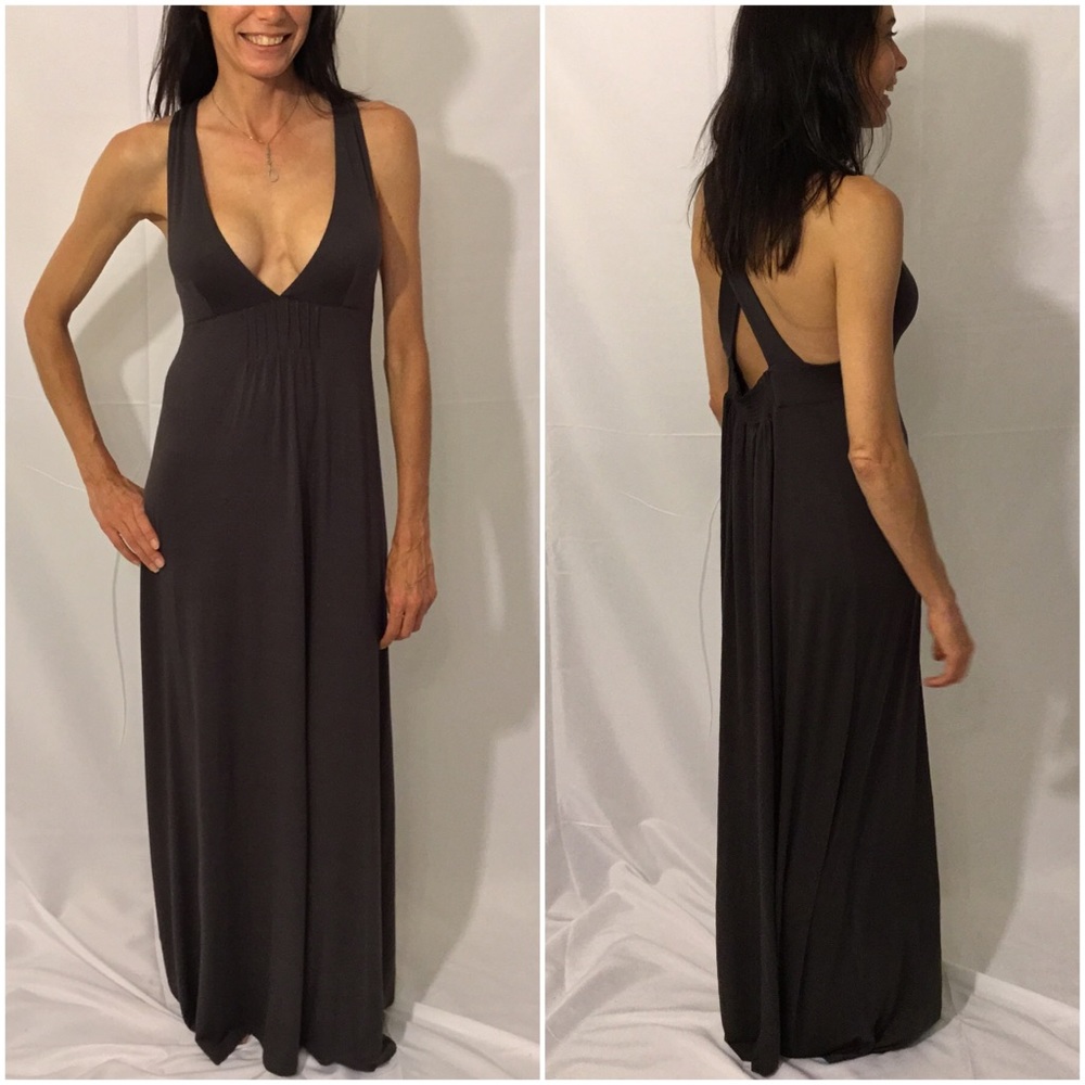 Charcoal Maxi Dress - Picture 2 of 2